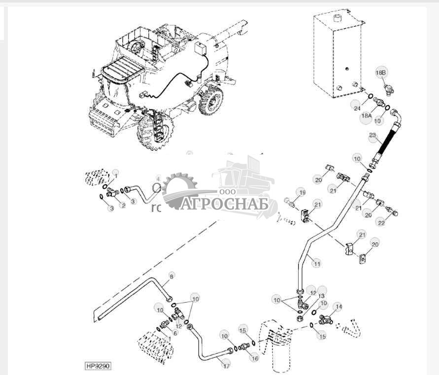 Hydraulic Reservoir Lines And Hoses 